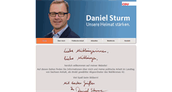 Desktop Screenshot of daniel-sturm.de