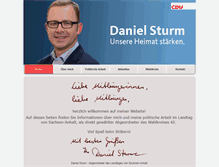 Tablet Screenshot of daniel-sturm.de